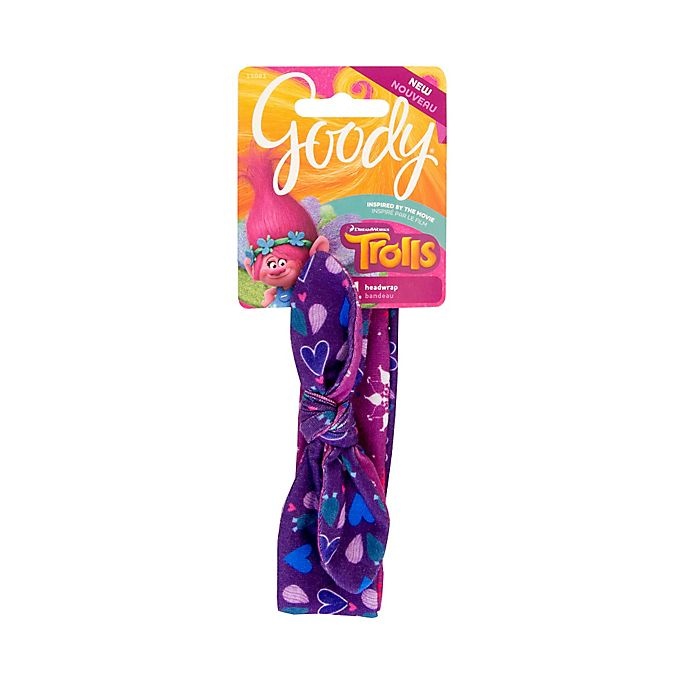 slide 4 of 5, Goody DreamWorks Trolls Reversible Fashion Bow Headwrap - Purple, 1 ct