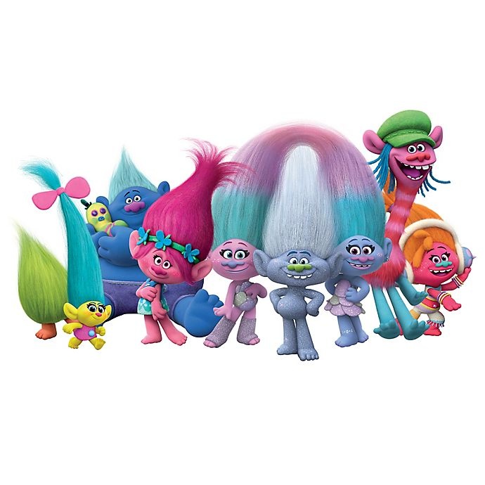 slide 5 of 5, Goody DreamWorks Trolls Reversible Fashion Bow Headwrap - Purple, 1 ct