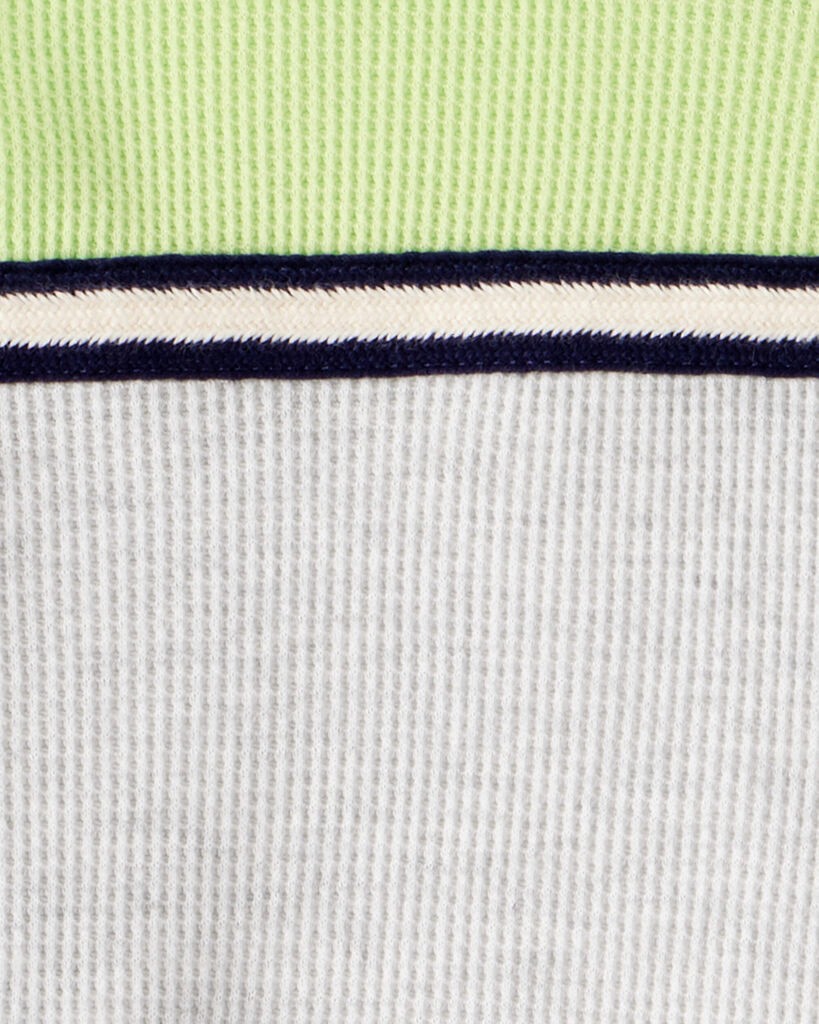 slide 3 of 3, Carter's Carters Boys Stripe Thermal Long-Sleeve T-Shirt - Grey Grey 12, 1 ct