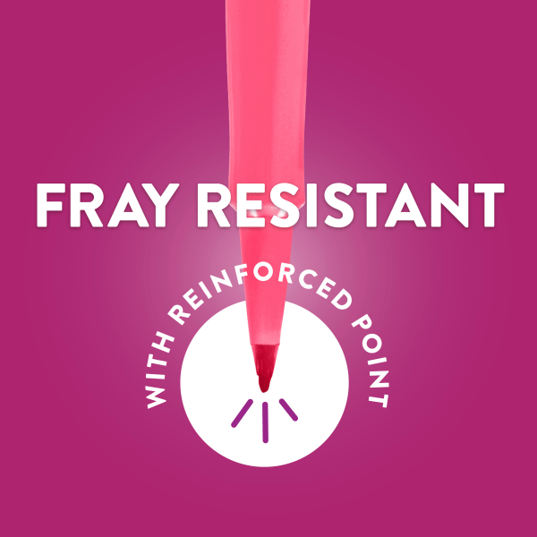 slide 6 of 7, PaPer Mate Point Guard Flair Porous Point Stick Pen, Medium- Black Ink (12 Per Pack), 12 ct; 0.7 mm