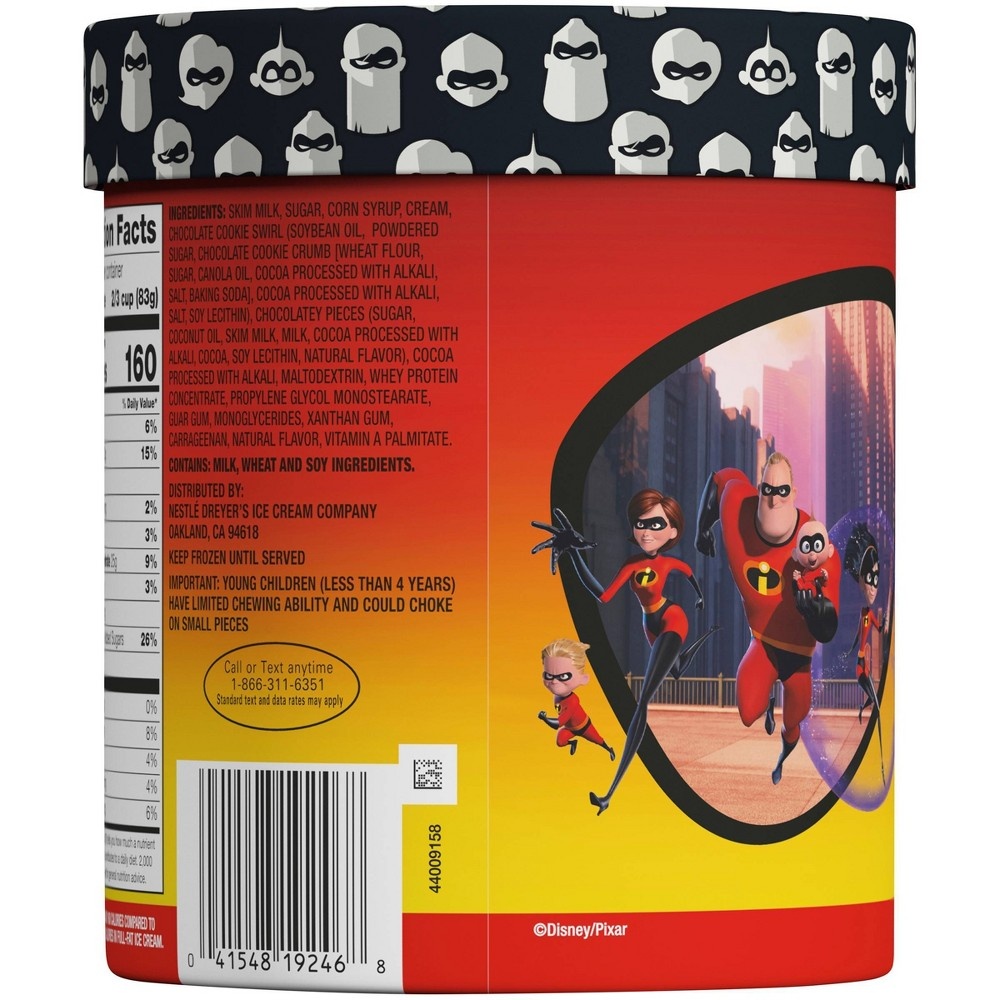 slide 2 of 2, Disney Best of Pixar Limited Edition: Incredibles Ice Cream, 48 oz