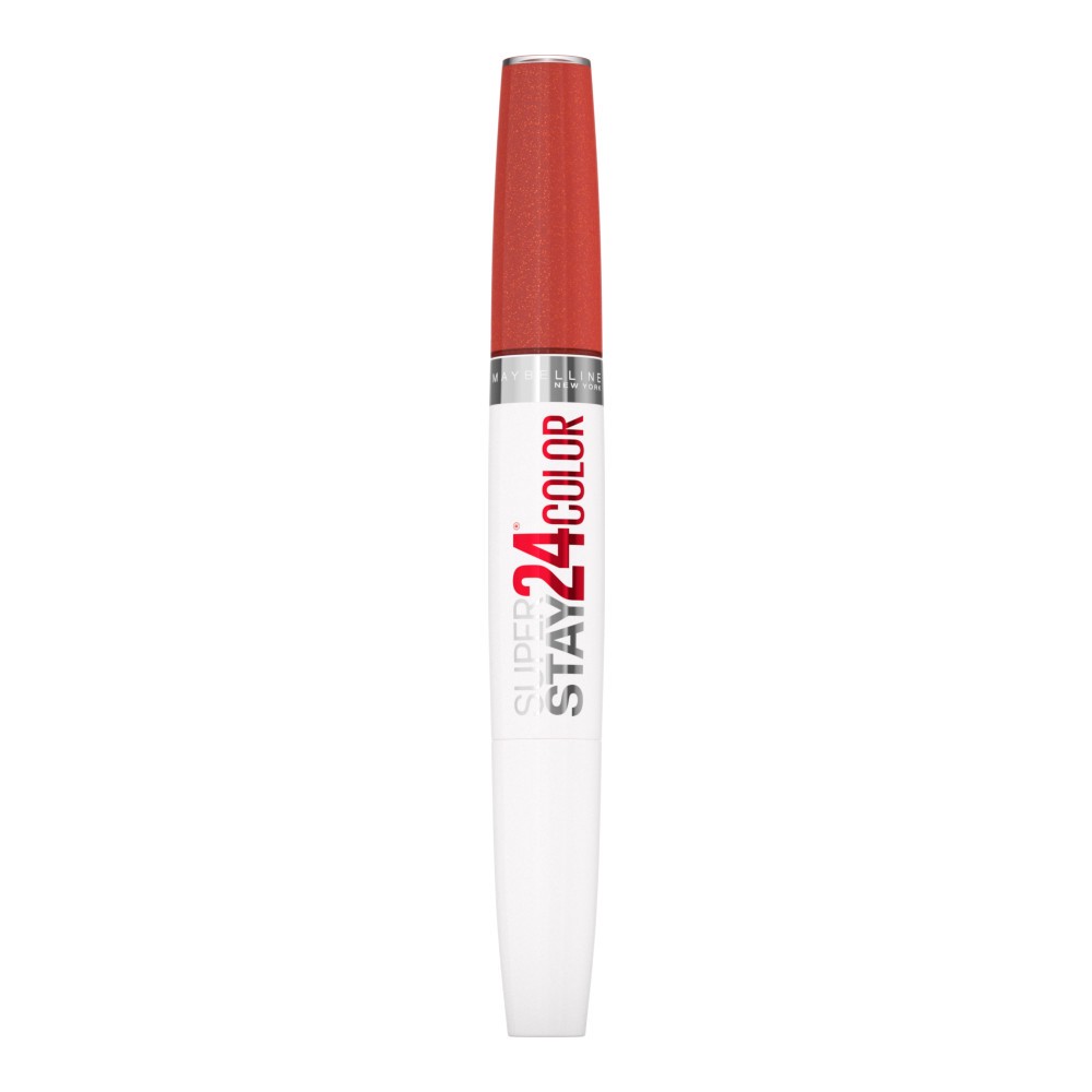slide 5 of 5, Super Stay 24 2-Step Long Lasting Liquid Lipstick, Sultry Amber, 1 ct