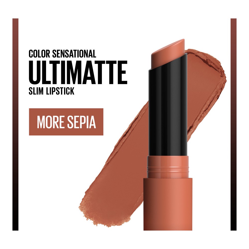 slide 5 of 5, Color Sensational More Sepia 688 Ultimate Matte Lipstick 0.06 oz, 0.06 oz