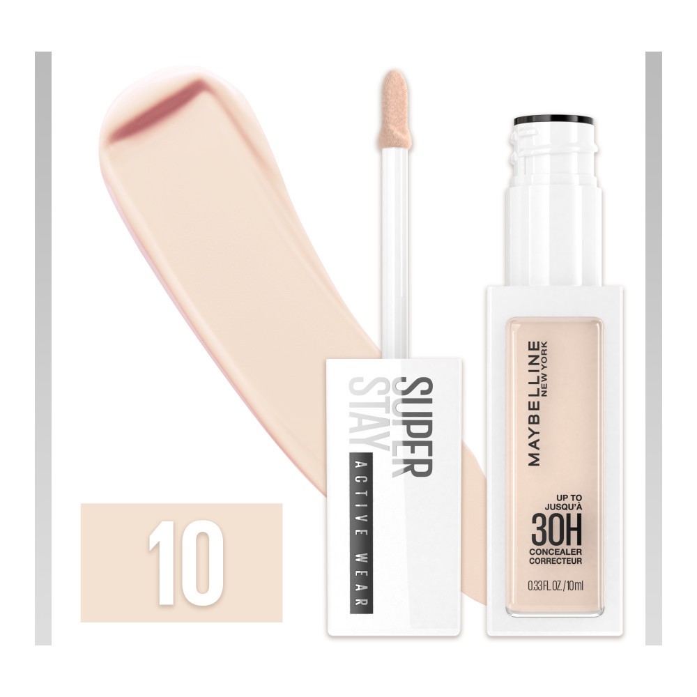 slide 3 of 5, Super Stay 10 Active Wear Concealer 0.33 fl oz, 1 ct