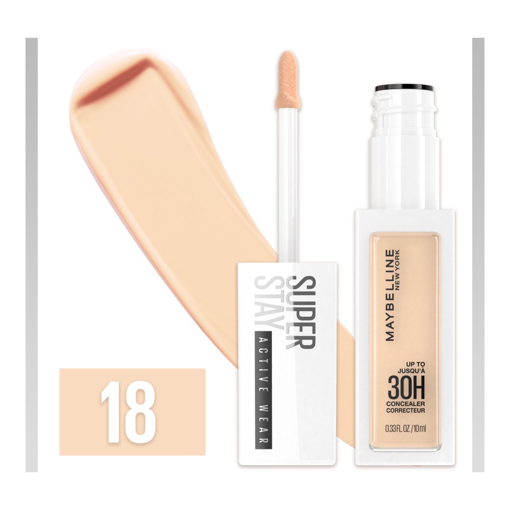 slide 4 of 5, Super Stay 18 Active Wear Concealer 0.33 fl oz, 0.33 fl oz