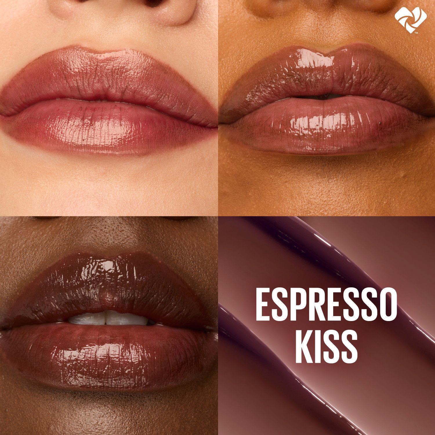 slide 3 of 7, MAYBELLINE Lifter Glaze : Espresso Kiss 10, 0.1 oz