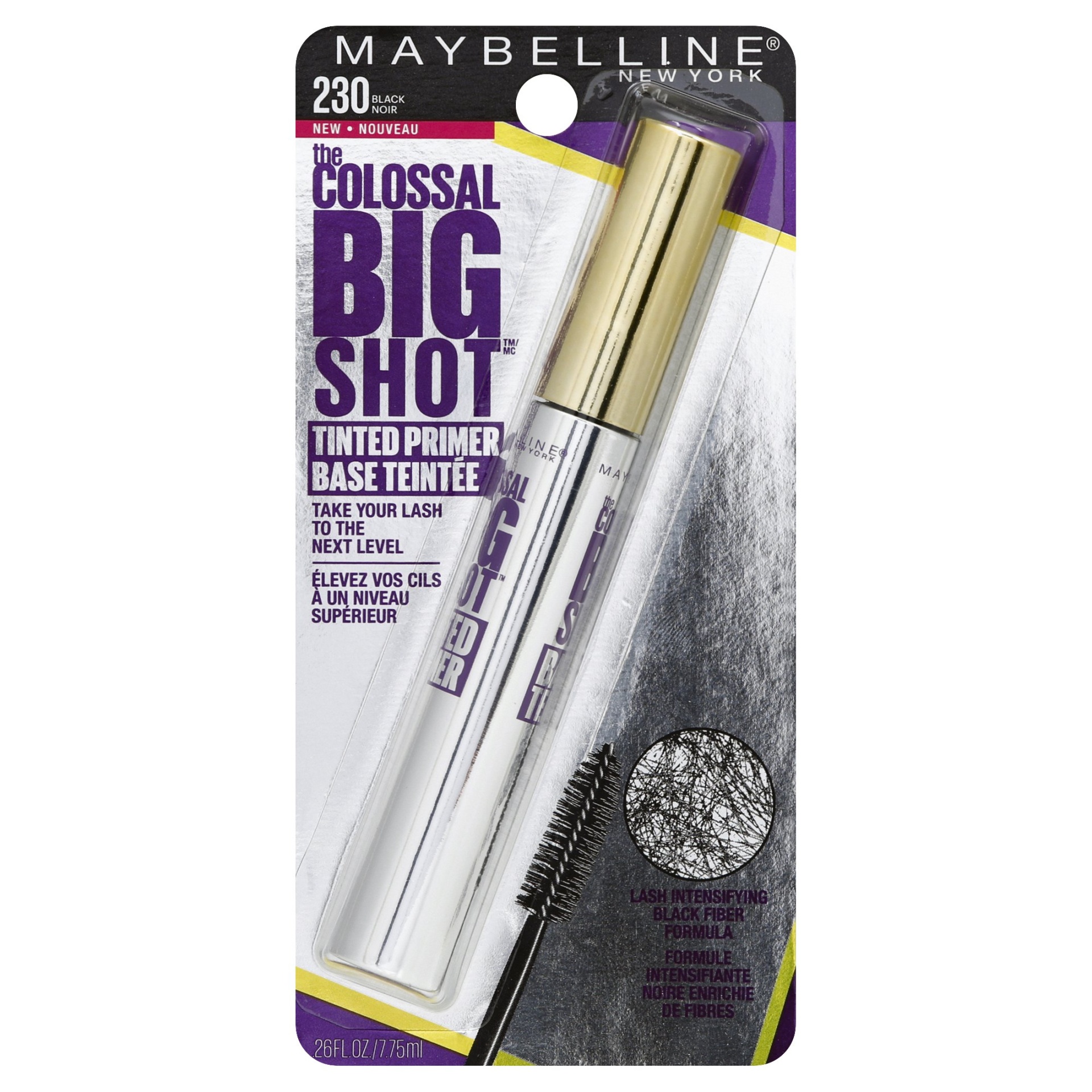 slide 1 of 6, Maybelline Volum' Express Colossal BIG Shot Mascara Primer, 0.26 fl oz