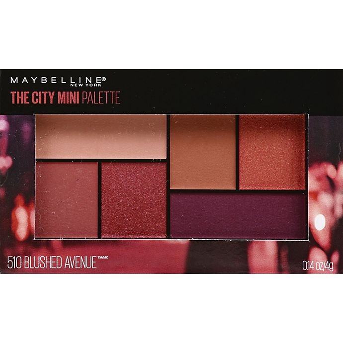 slide 2 of 3, Maybelline City Mini Palette Blushed Avenue, 0.04 oz