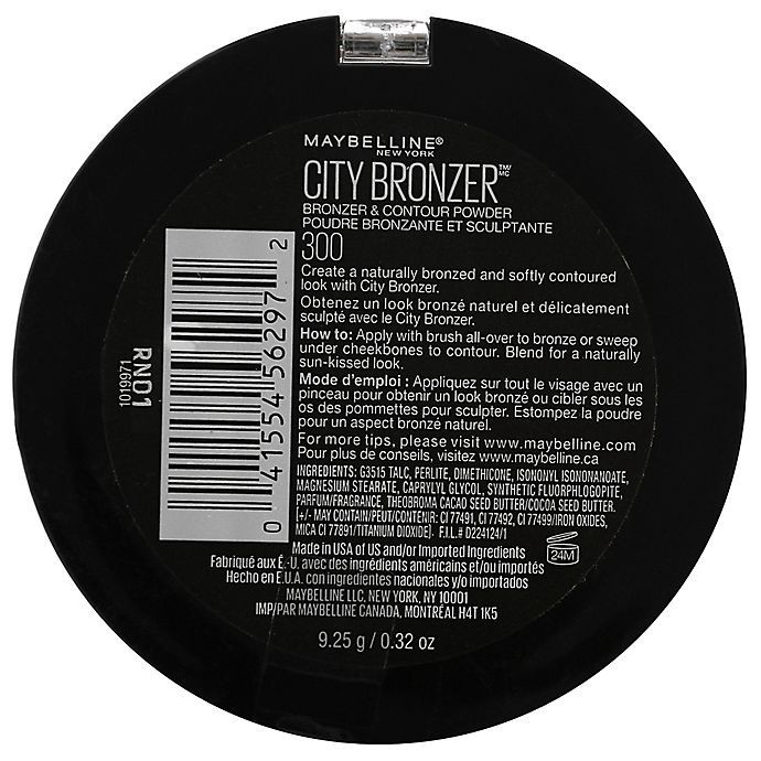 slide 4 of 4, Maybelline City Bronzer 300 Powder Makeup Bronzer And Contour Powder, 0.32 oz