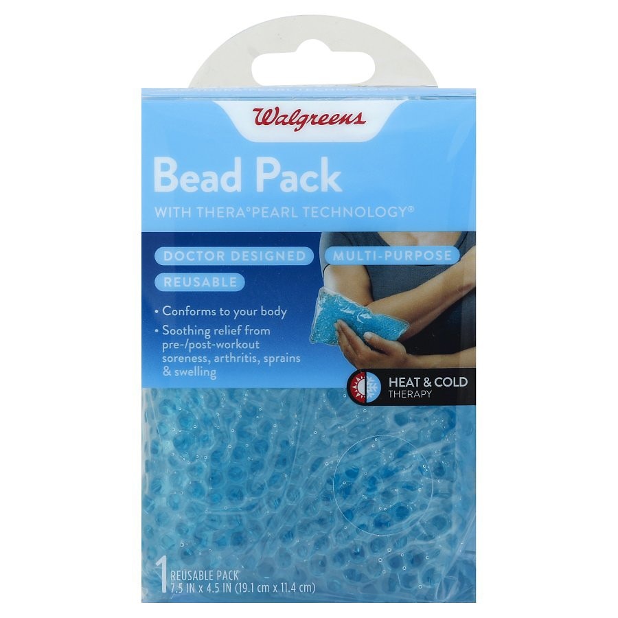 slide 1 of 1, Walgreens Hot & Cold Therapy Multi-Purpose Bead Pack, 1 ct