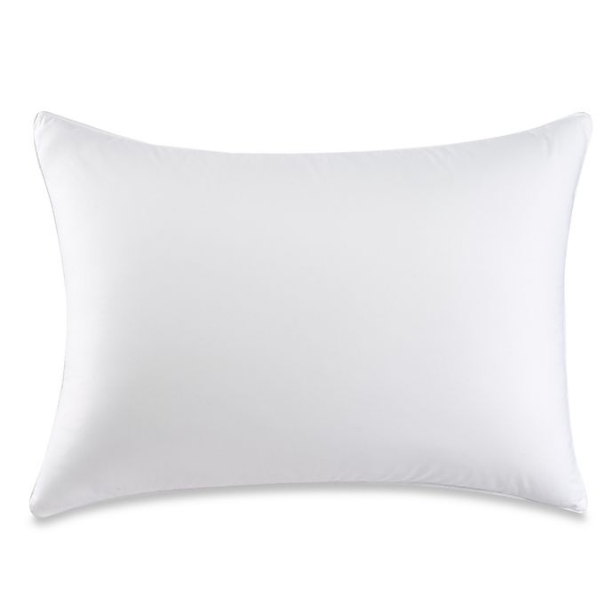 slide 1 of 1, Therapedic Dacron Memorelle Fiber King Back/Stomach Sleeper Pillow - White, 1 ct