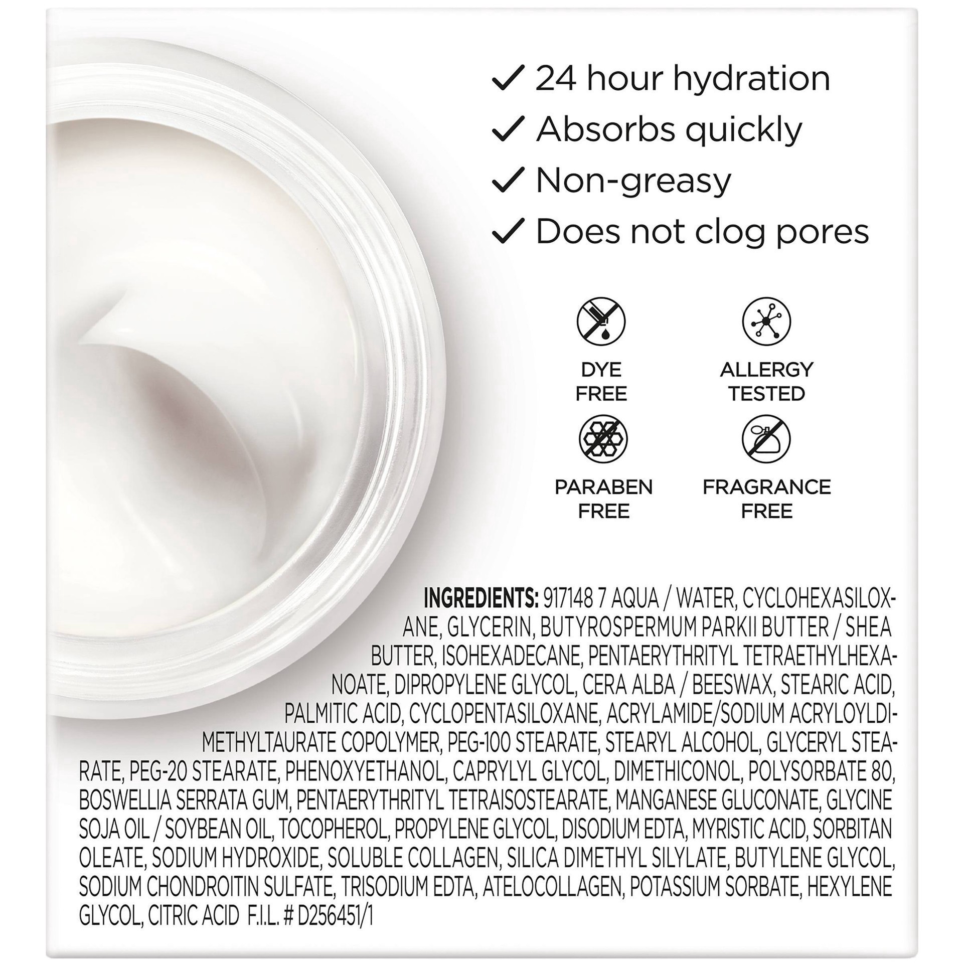 slide 10 of 13, L'Oréal Fragrance Free Collagen Moisture Filler 1.7 oz, 1.7 oz