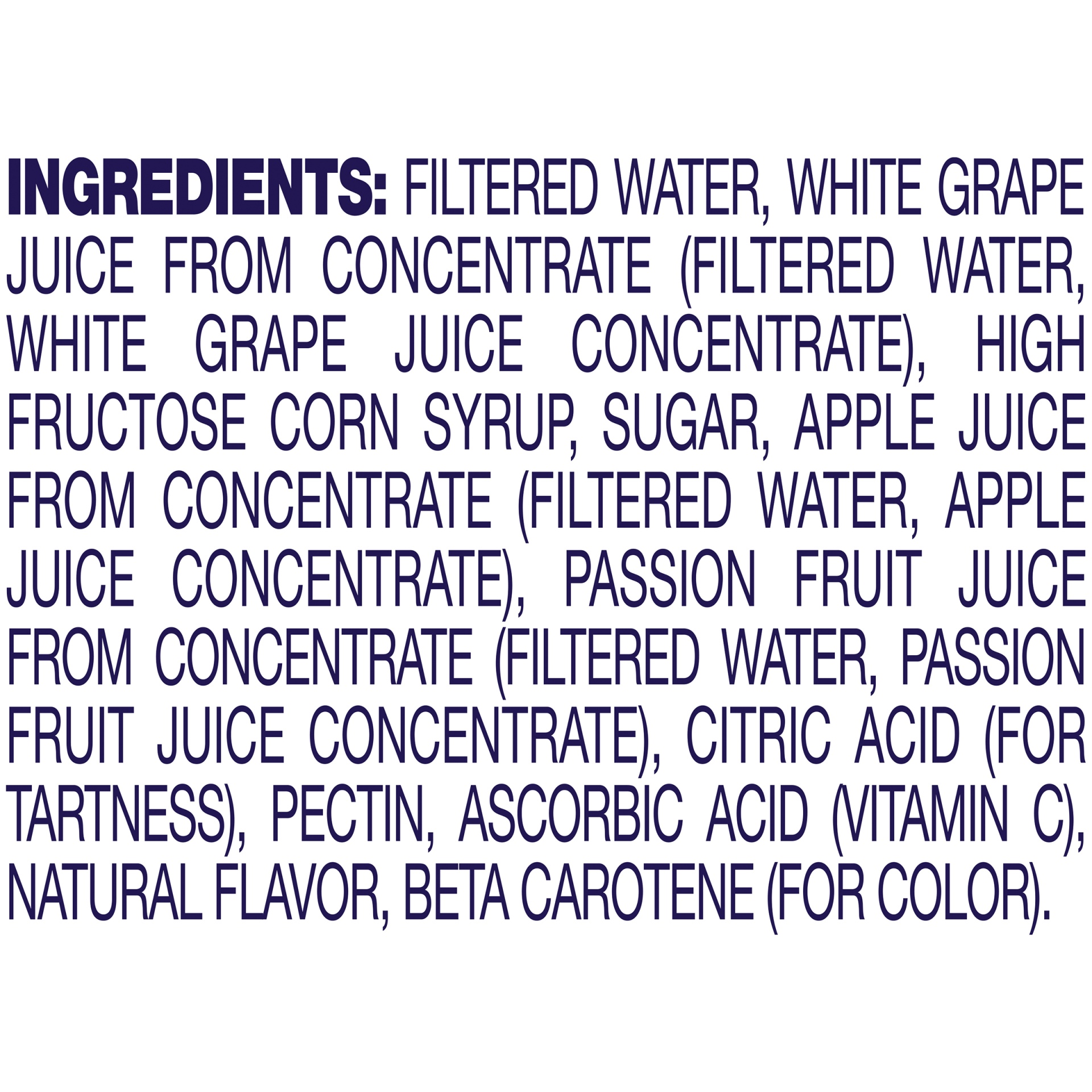 slide 5 of 5, Welch's Passion Fruit Flavored Fruit Juice Cocktail Blend, 14 fl oz