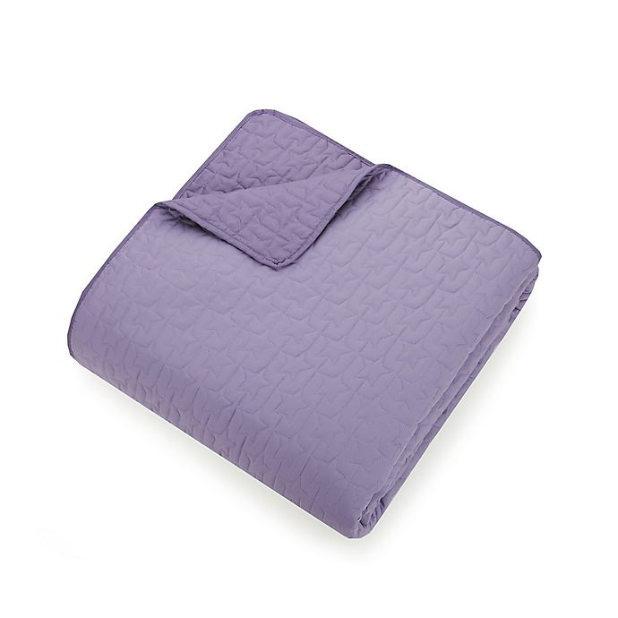 slide 3 of 4, Urban Playground Coty Twin Quilt Set - Purple, 2 ct