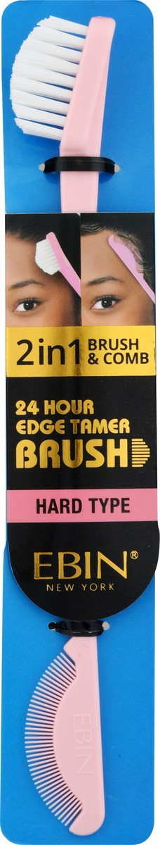 slide 6 of 9, Ebin Nylon Edge Brush - Nylon Hard Type, 1 ct