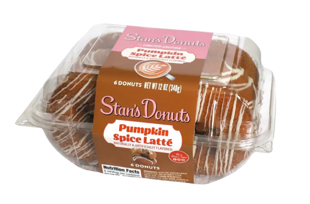 slide 1 of 1, Pumpkin Spice Donuts, 12 oz