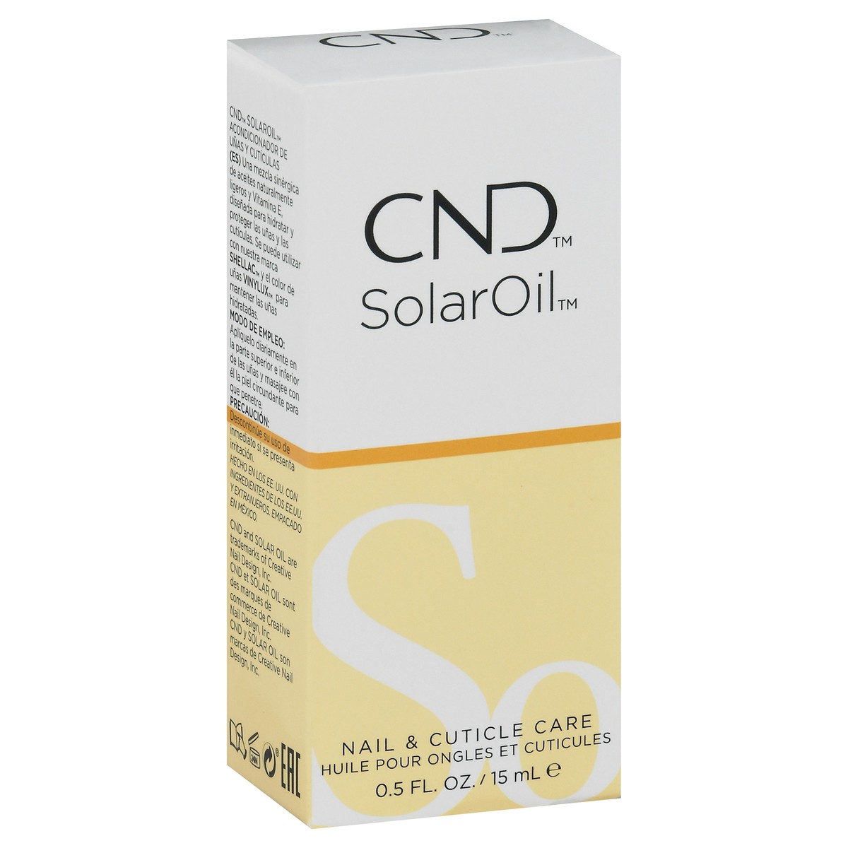 slide 8 of 9, CND SolarOil Nail & Cuticle Care 0.5 fl oz, 0.5 fl oz