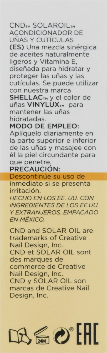 slide 3 of 9, CND SolarOil Nail & Cuticle Care 0.5 fl oz, 0.5 fl oz