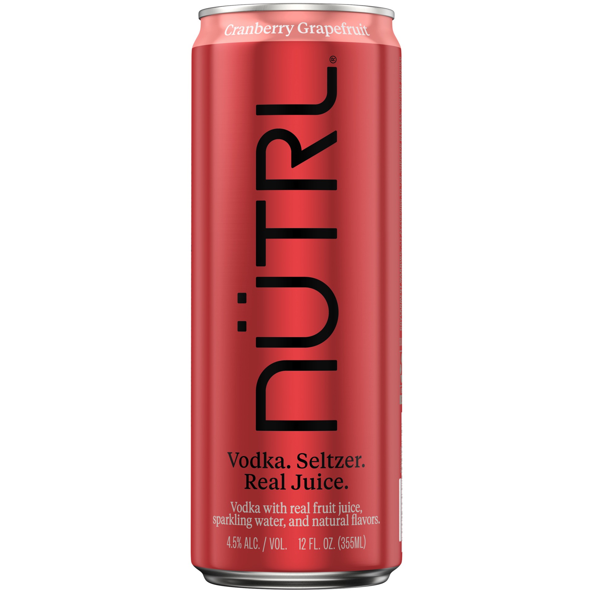 slide 2 of 2, Nutrl Cranberry Grapefruit Vodka Seltzer, 12 fl oz