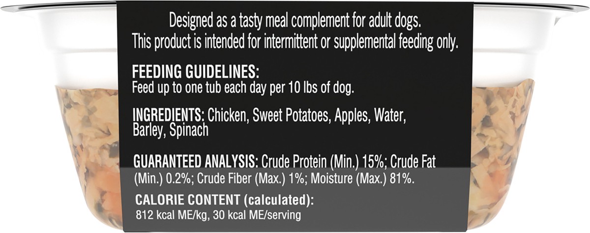 slide 5 of 7, Cesar Chicken Sweet Potato Apple Barley & Spinach Wet Dog Food - 1.3 Oz, 1.3 oz