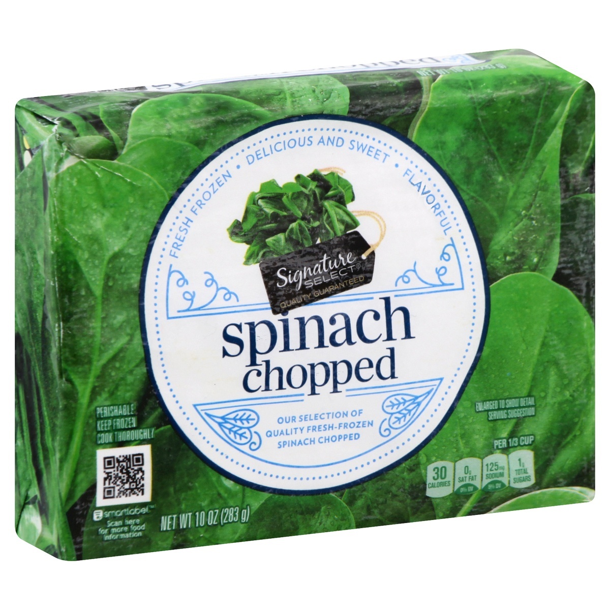 slide 1 of 7, Signature Select Spinach 10 oz, 10 oz