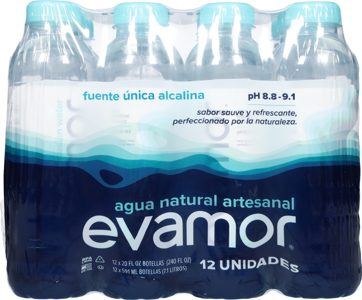 slide 5 of 9, Evamor Artesin Water 12Pk, 240 fl oz