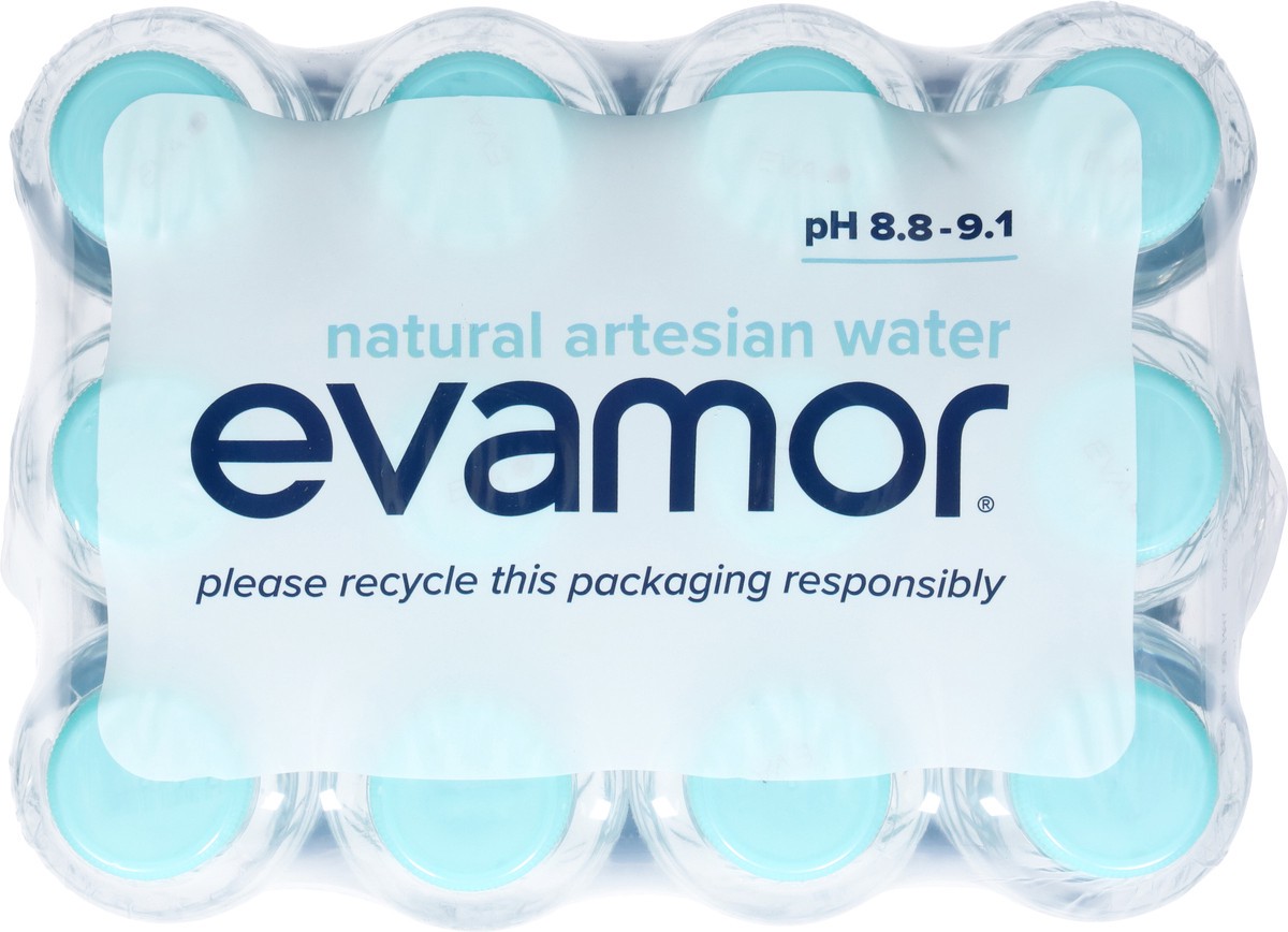 slide 9 of 9, Evamor Artesin Water 12Pk, 240 fl oz