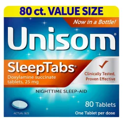 Unisom SleepTabs Nighttime Sleep-Aid Tablets - Doxylamine Succinate