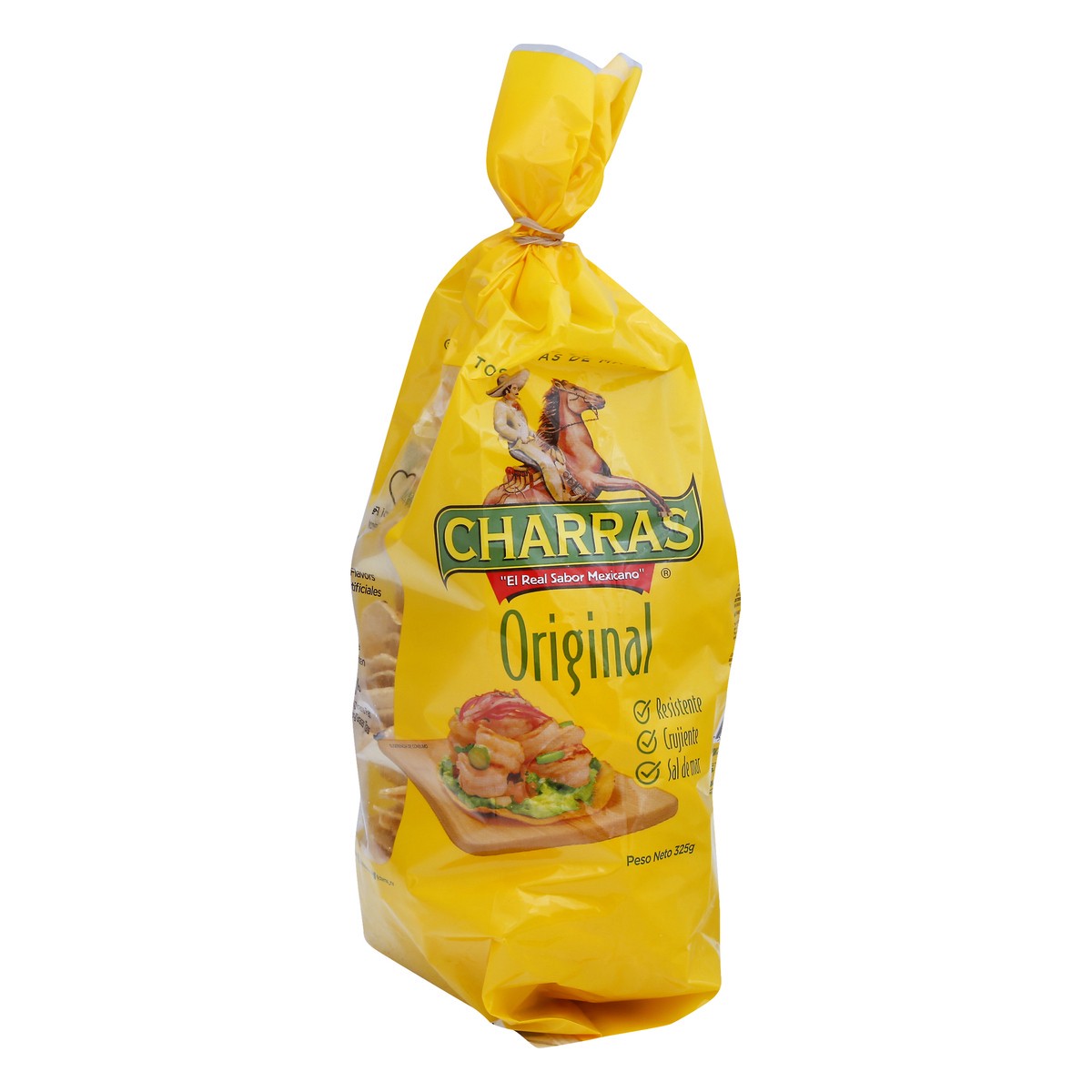 slide 2 of 9, Charras Tostadas Natural, 11.46 oz