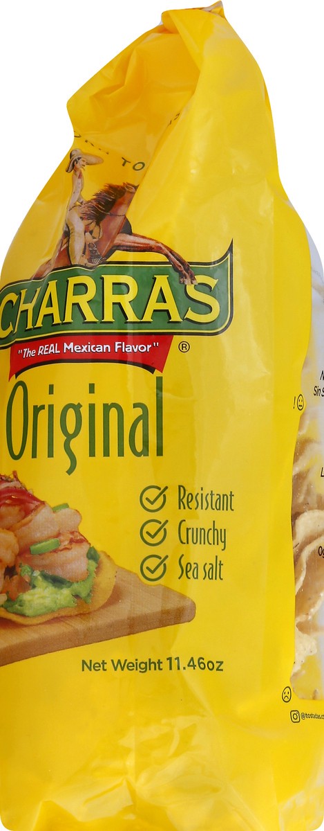 slide 5 of 9, Charras Tostadas Natural, 11.46 oz