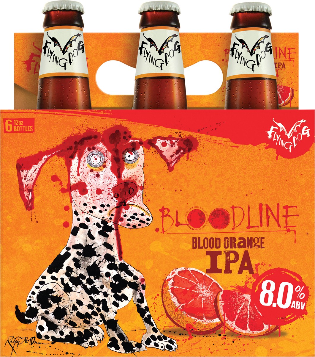 slide 5 of 6, Flying Dog Bloodline Orange Ale 6Pk, 12 oz