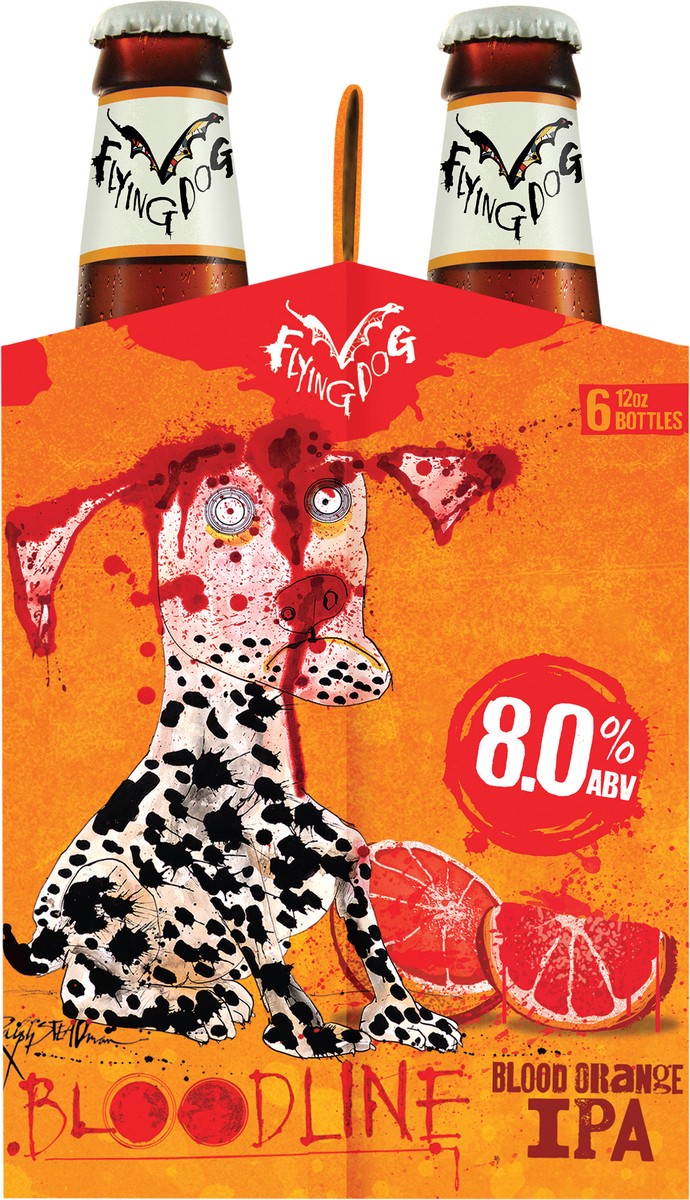 slide 6 of 6, Flying Dog Bloodline Orange Ale 6Pk, 12 oz