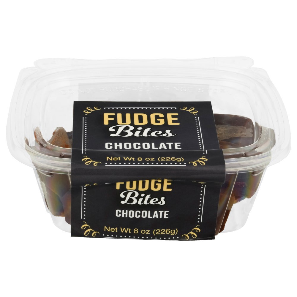 slide 3 of 3, Fudgeamentals Fresh Chocolate Fudge Bites - 8 oz, 8 oz