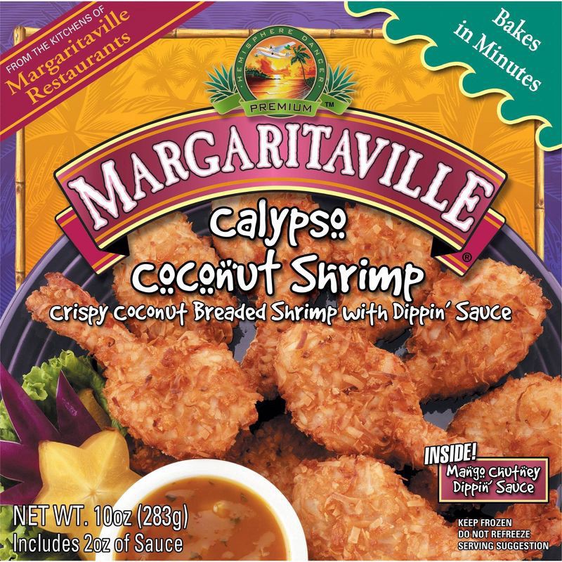 slide 1 of 4, Margaritaville Calypso Coconut Shrimp - Frozen - 10oz, 10 oz