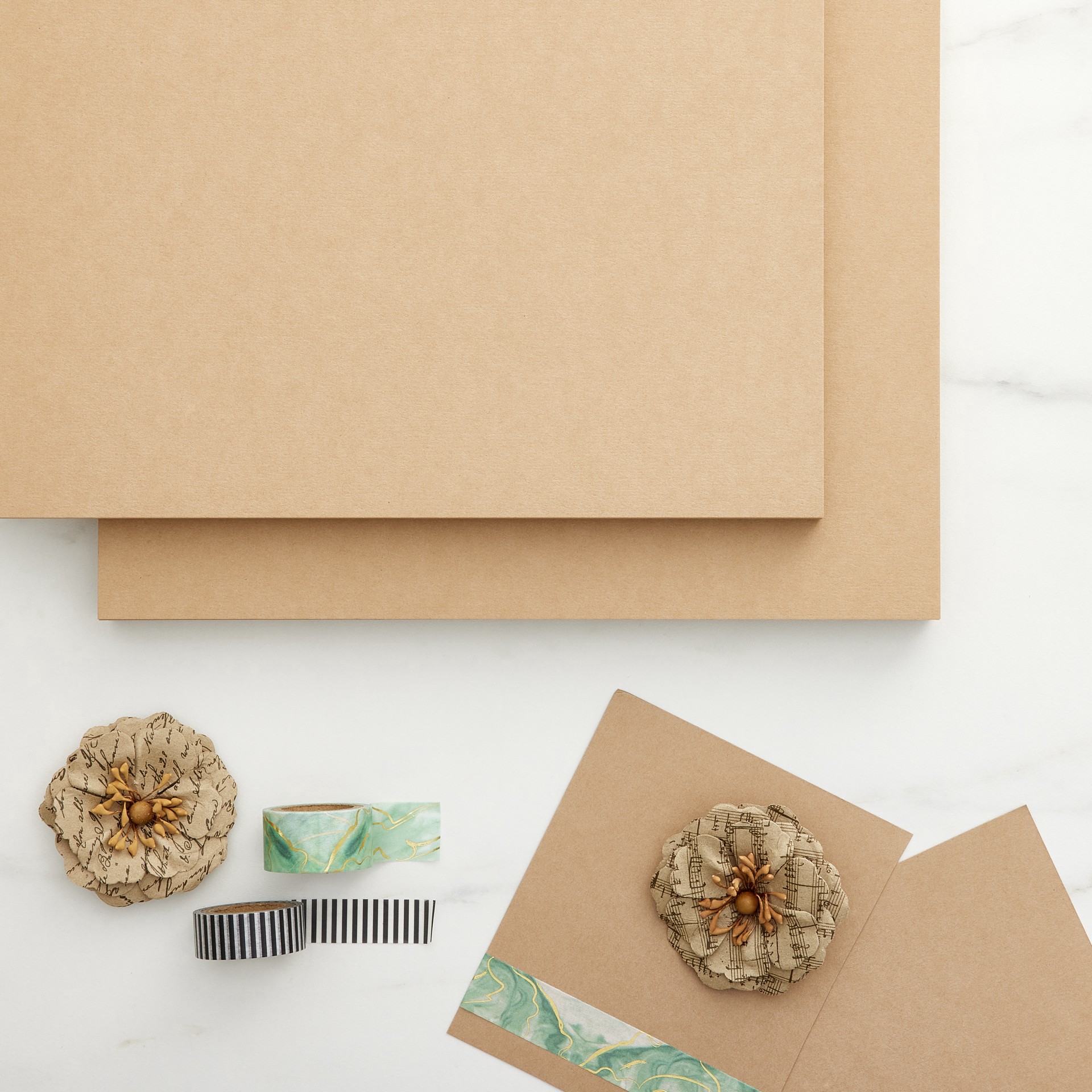 slide 3 of 3, Kraft 8.5" X 11" Cardstock Paper By Recollections, 100 Sheets, 8.5 in x 11 in