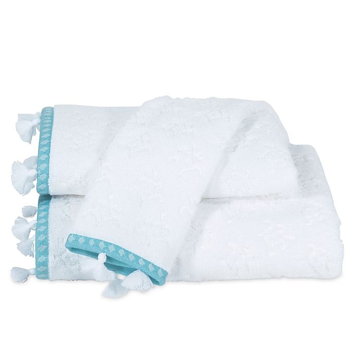slide 5 of 7, Jade Hand Towel - Aqua, 1 ct