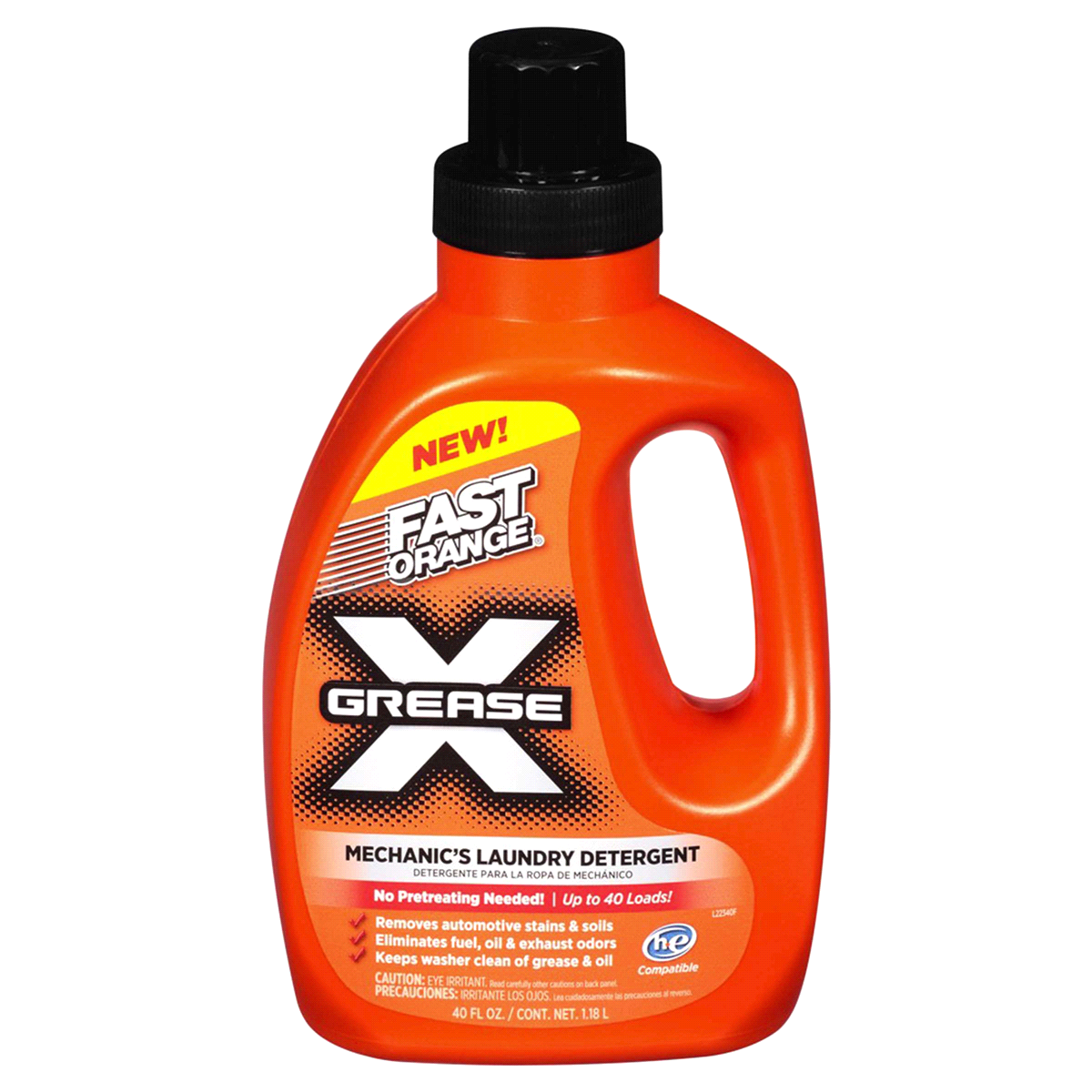 slide 1 of 1, Permatex 22340 Fast Orange Grease X Mechanic's Laundry Detergent, 40 fl oz