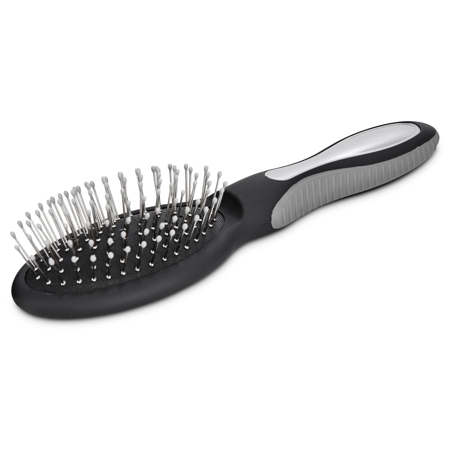 slide 1 of 1, Well & Good Black Cushion Pin Cat Brush, 1 ct