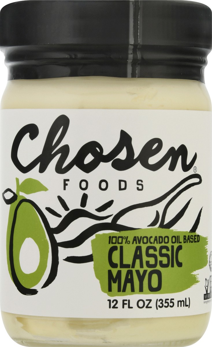 slide 11 of 13, Chosen Foods Classic Mayo 12 oz, 12 oz