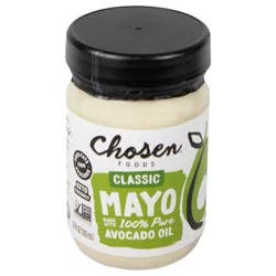 Chosen Foods 100% Pure Avocado Oil Classic Mayo 12 oz