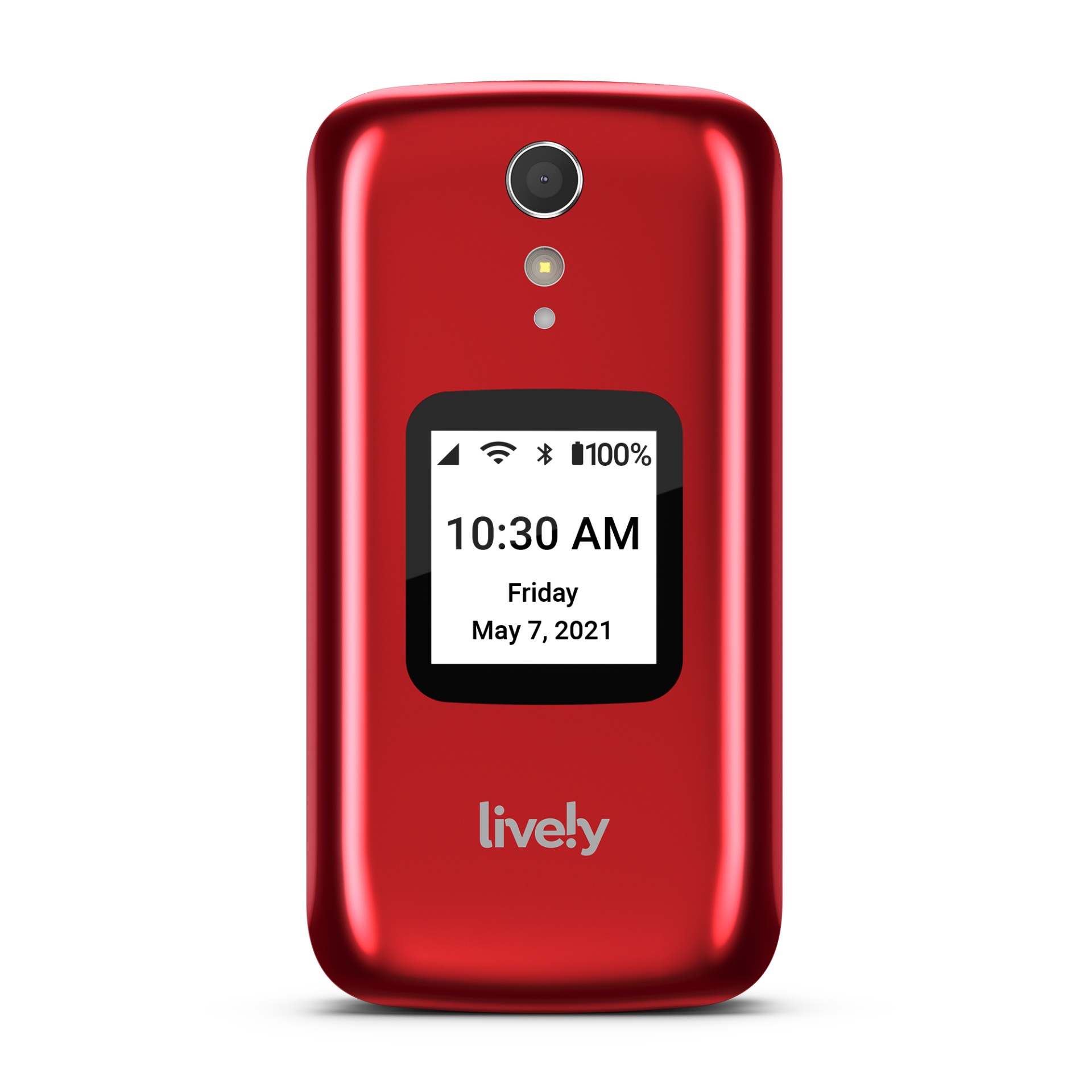 slide 1 of 6, Lively Flip Easy-to-Use Cell Phone, 1 ct