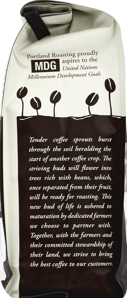 slide 3 of 4, Portland Roasting Coffee Coffee, Ground, Dark, French, 