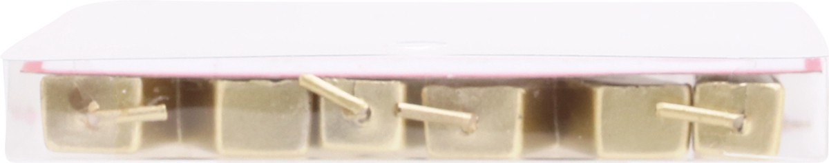 slide 6 of 10, Betty Crocker 3.5 Inch Yay Metallic Candles 4 ea, 4 ct