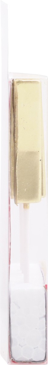 slide 9 of 10, Betty Crocker 3.5 Inch Yay Metallic Candles 4 ea, 4 ct