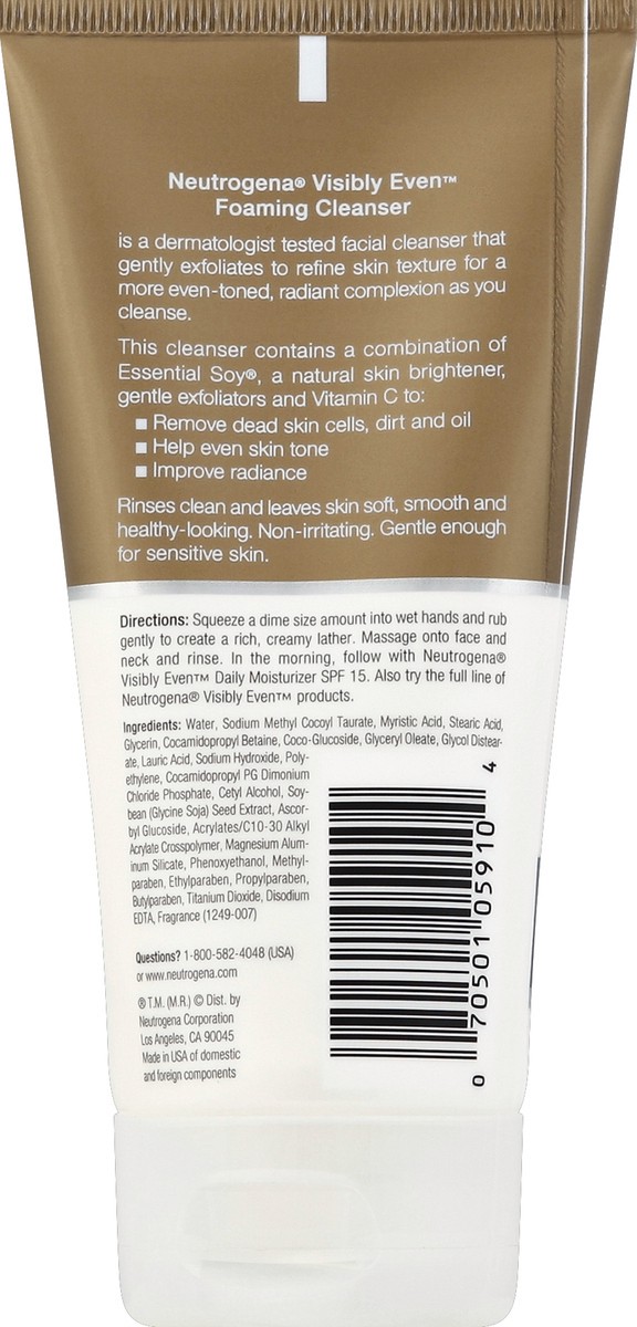 slide 3 of 3, Neutrogena Foaming Cleanser 5.1 oz, 5.1 oz