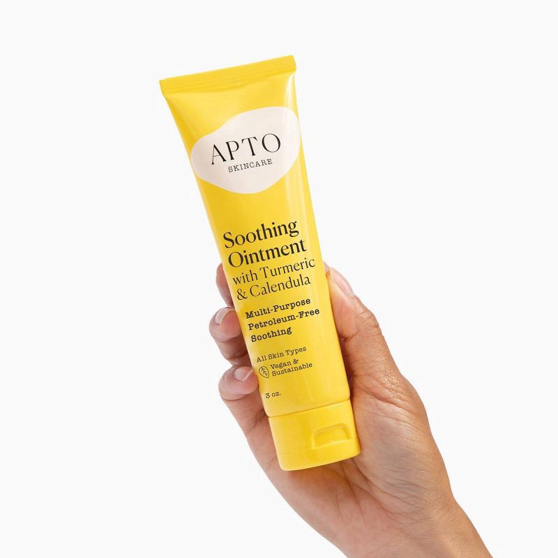 slide 3 of 5, APTO Skincare Soothing Face and Body Moisturizing Barrier Cream with Turmeric and Calendula - 3oz, 3 oz
