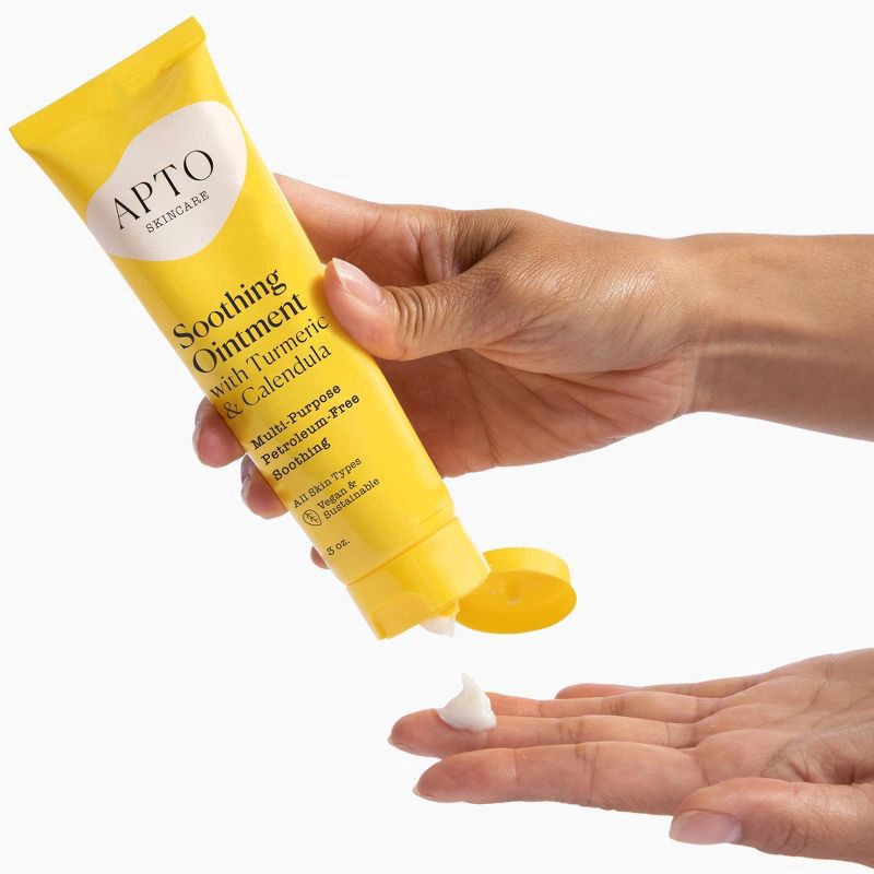 slide 4 of 5, APTO Skincare Soothing Face and Body Moisturizing Barrier Cream with Turmeric and Calendula - 3oz, 3 oz