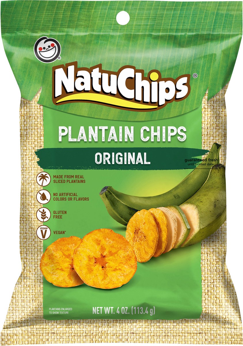 slide 9 of 9, NatuChips Snacks Plantain Original Chips 4 Oz, 8 ct