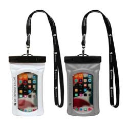 Geckobrands Float Phone Dry Bag - Assorted White and Grey