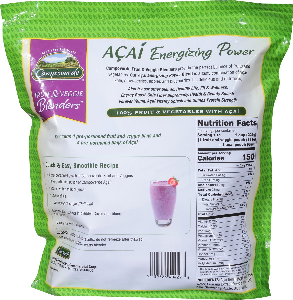 slide 5 of 9, Campoverde Fruit Energizing Power, 2 lb